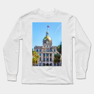 Capitol Building in Savannah Long Sleeve T-Shirt